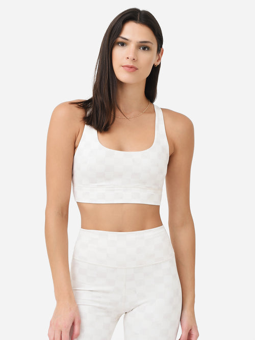 Z Supply Women's Check Mate Sports Bra