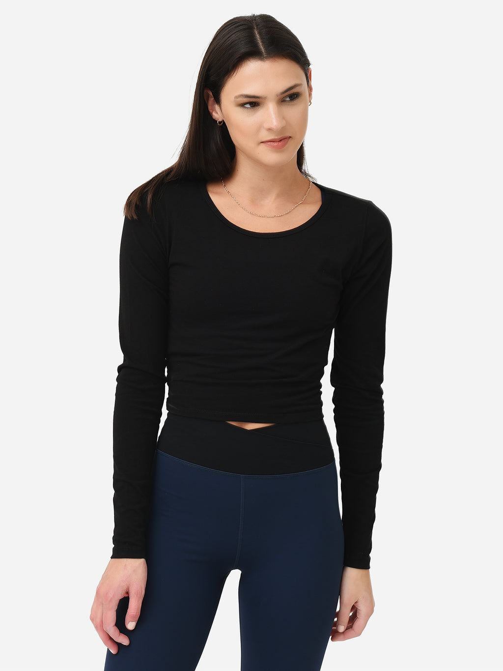 Z Supply Women's Wrap It Up Long Sleeve Top - Saint Bernard