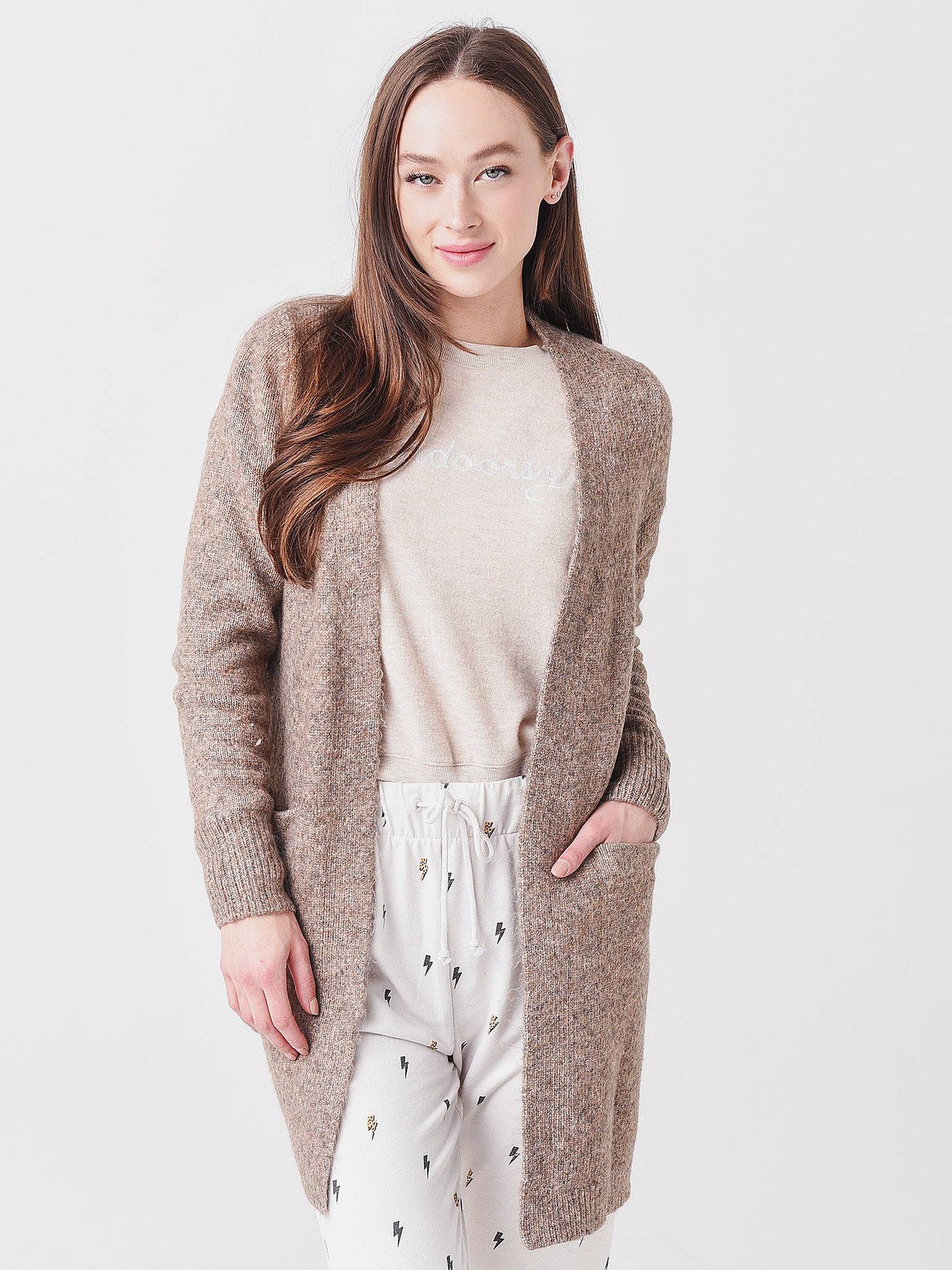 Z Supply Women's Emma Sweater Cardigan - Saint Bernard