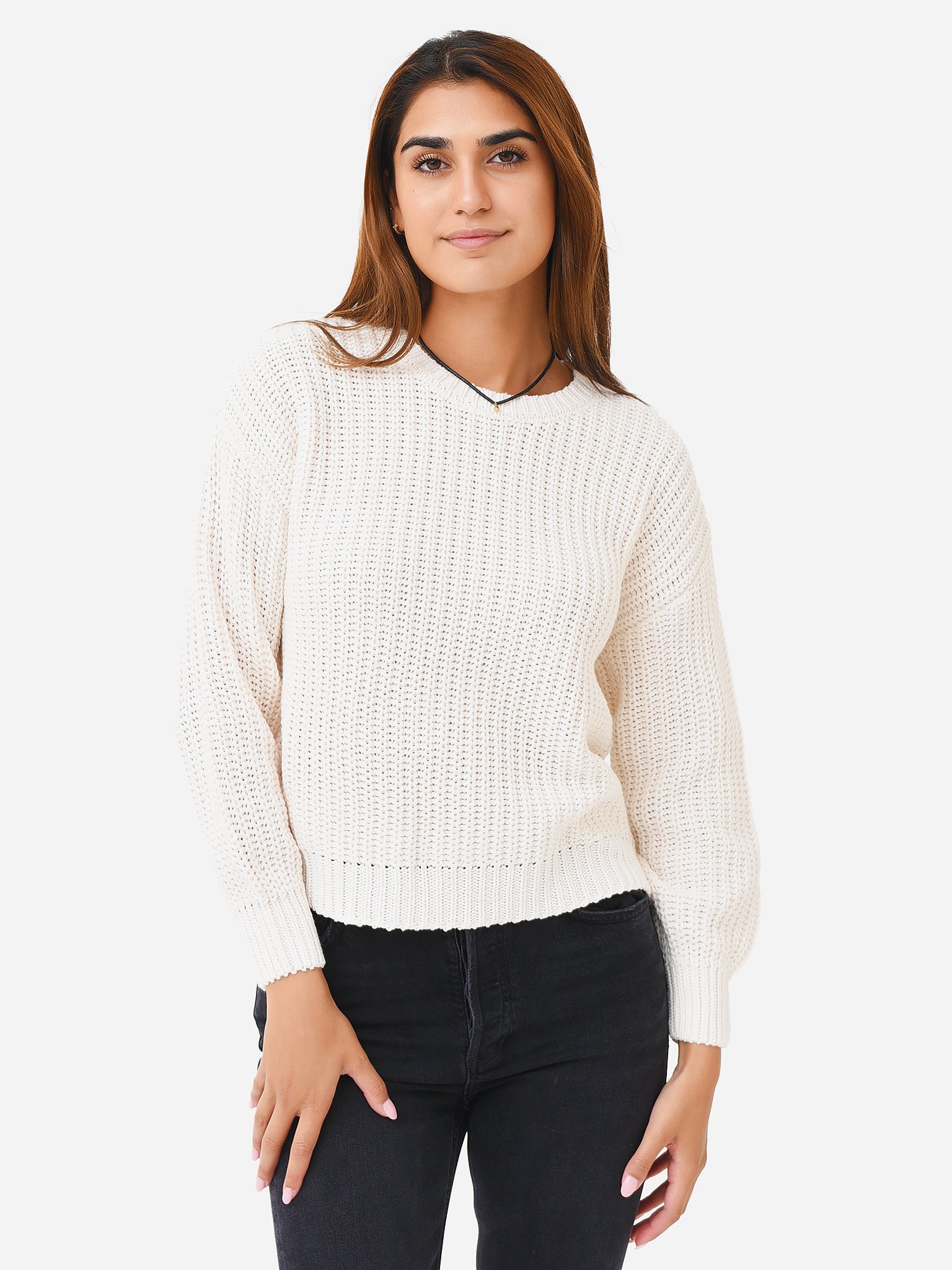 Z Supply Women's Lyndon Chunky Sweater - Saint Bernard
