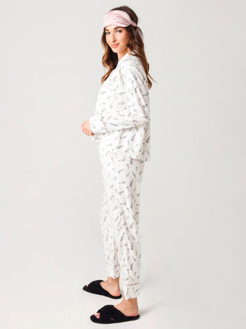Z Supply Women's Dream State Vino Pajama Set