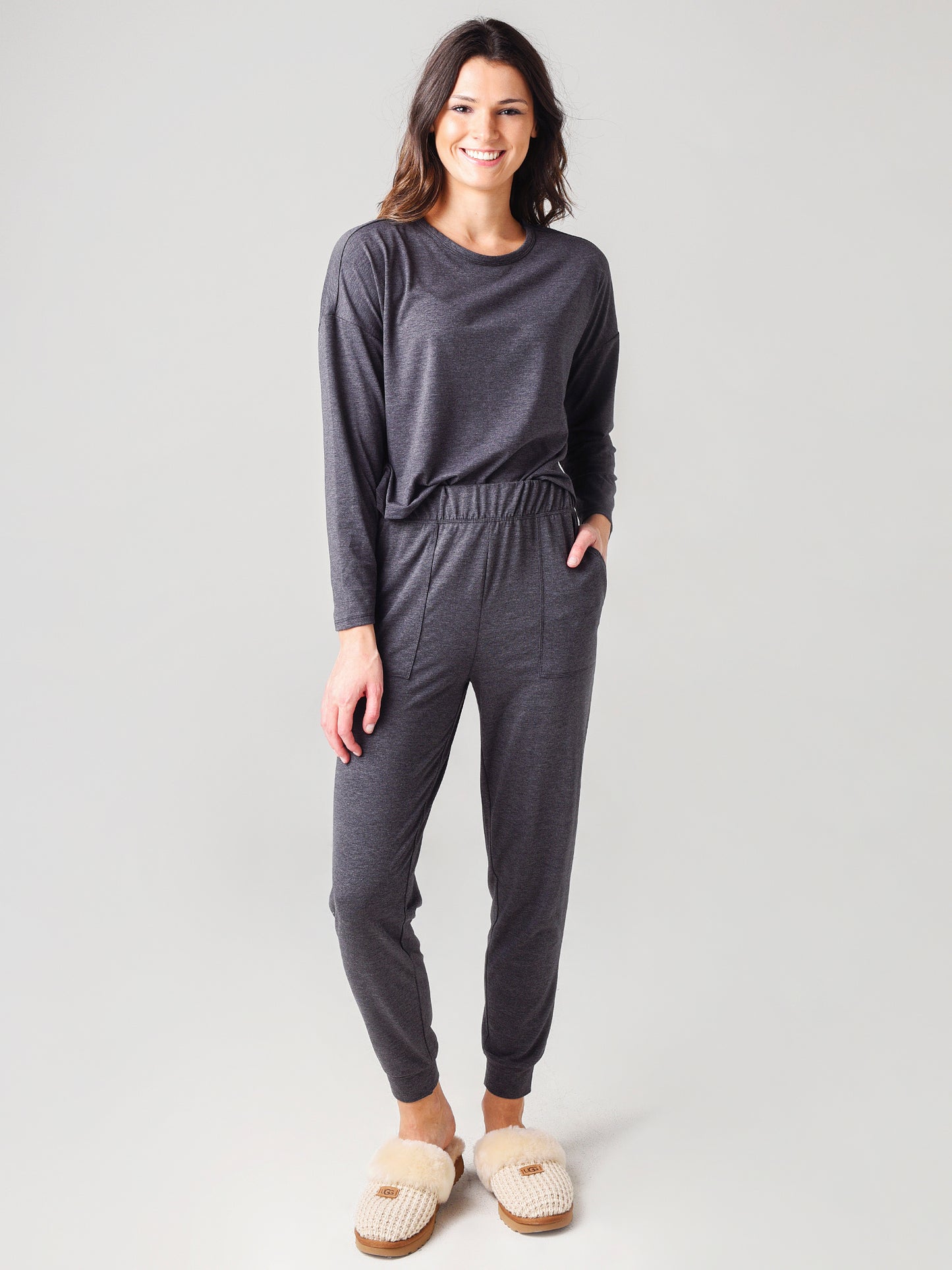 Z Supply Women's Feel Good Lounge Set - Saint Bernard