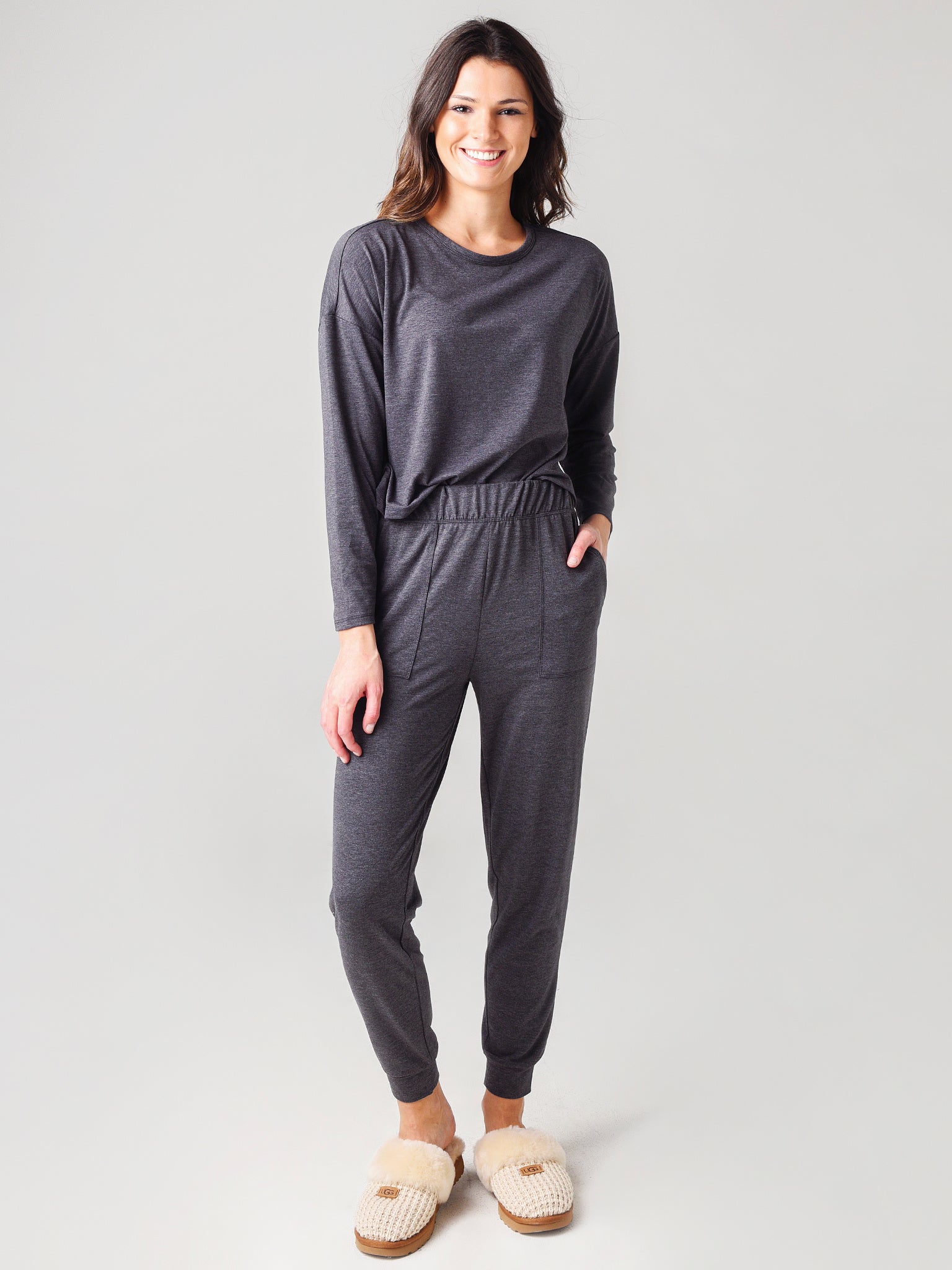 Z Supply Women's Feel Good Lounge Set - Saint Bernard