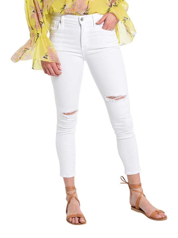 AGOLDE Sophie Crop - Saint Bernard