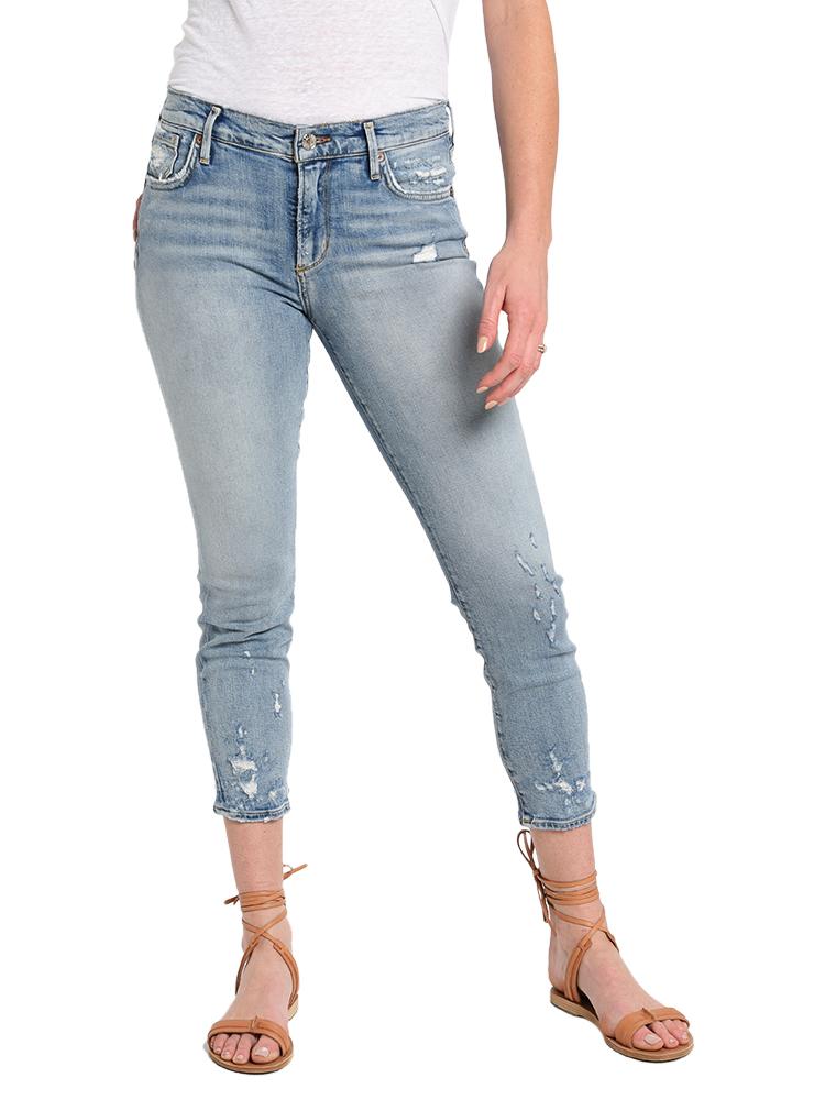 AGOLDE Sophie Crop Vertigo - Saint Bernard