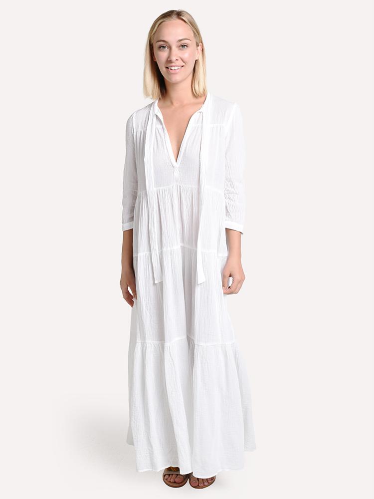 Honorine Long Giselle Dress - Saint Bernard