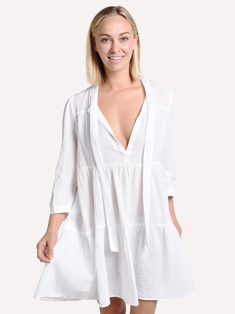 Honorine Short Giselle Dress - Saint Bernard