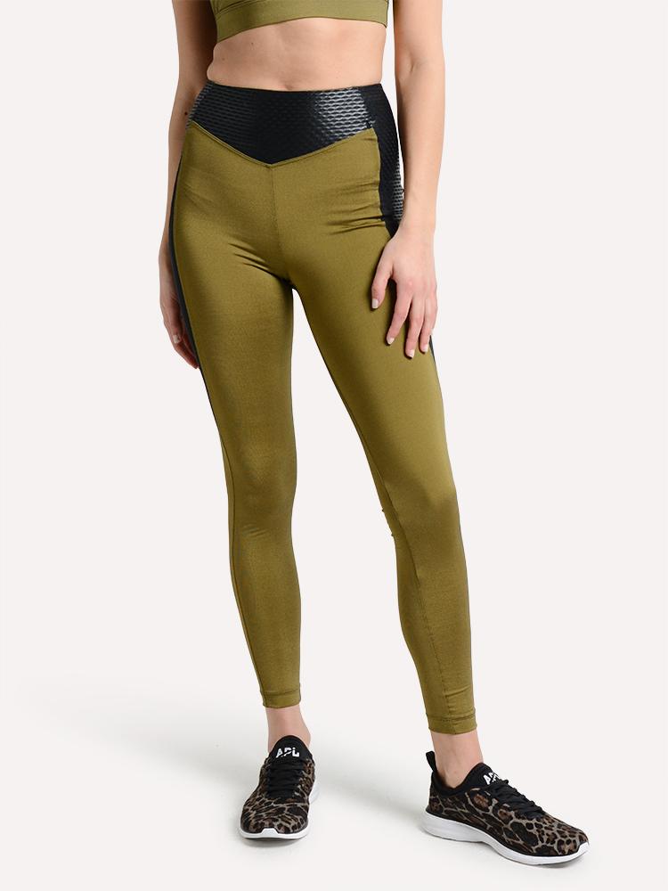 Koral Activewear Taint Shantung High Rise Legging - Saint Bernard