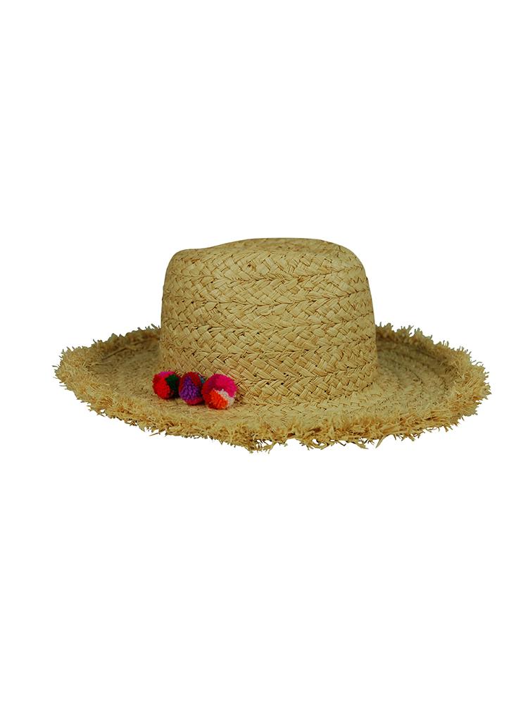 Hat Attack Thick Braid Fringed Rancher Hat