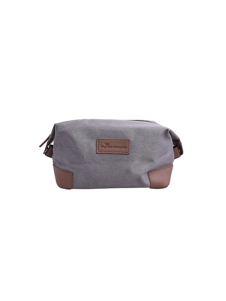 Peter Millar Heathered Twill Shave Bag - Saint Bernard