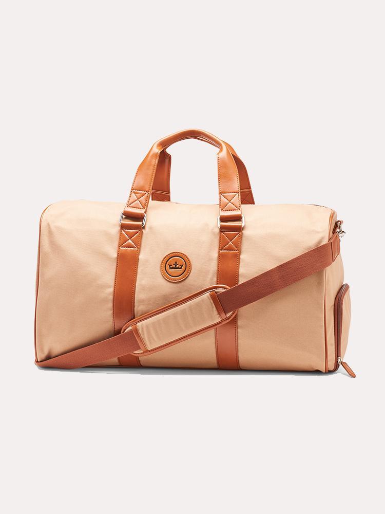 Peter Millar Crown Seal Canvas Duffel Bag - Saint Bernard