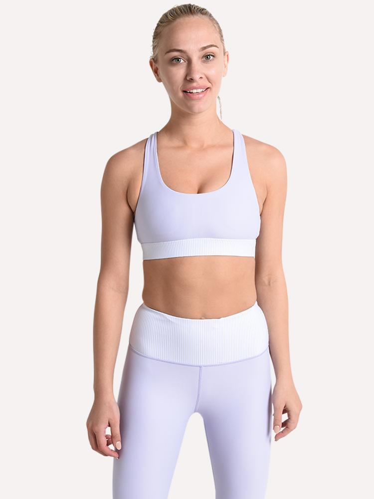 All Fenix Fenix Stripe Sports Bra - Saint Bernard