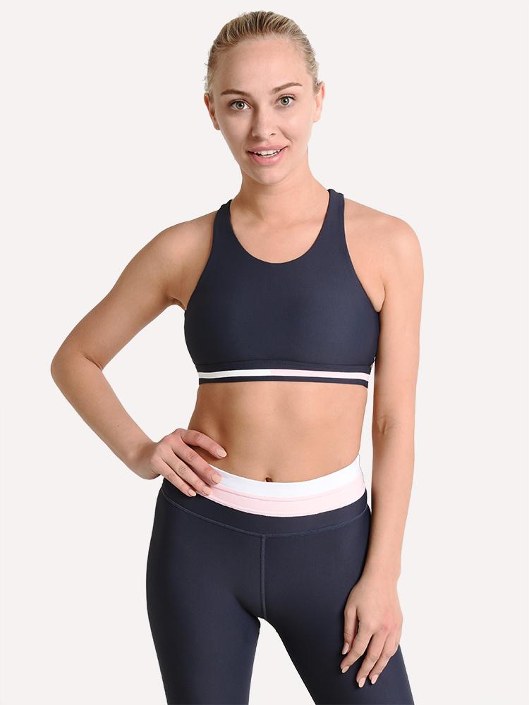 All Fenix Taylor Navy Sports Bra - Saint Bernard
