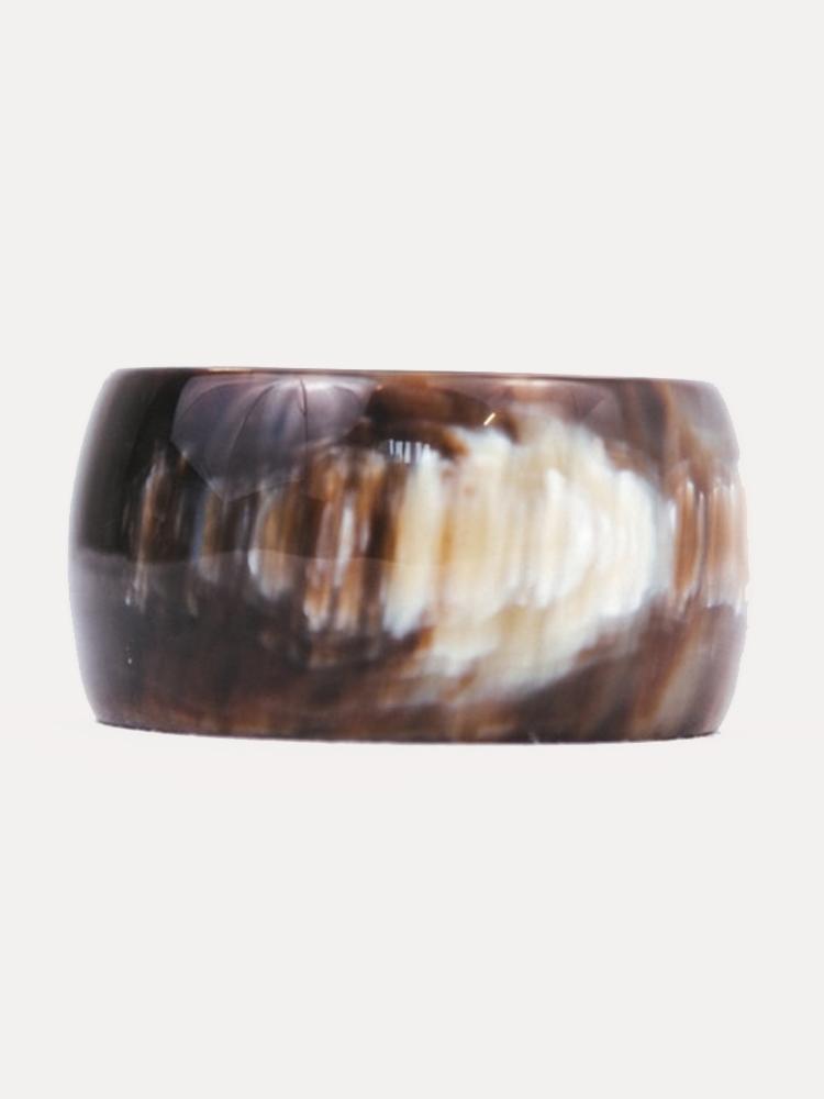 Tribe + Glory Ankole Statement Bangle - Saint Bernard