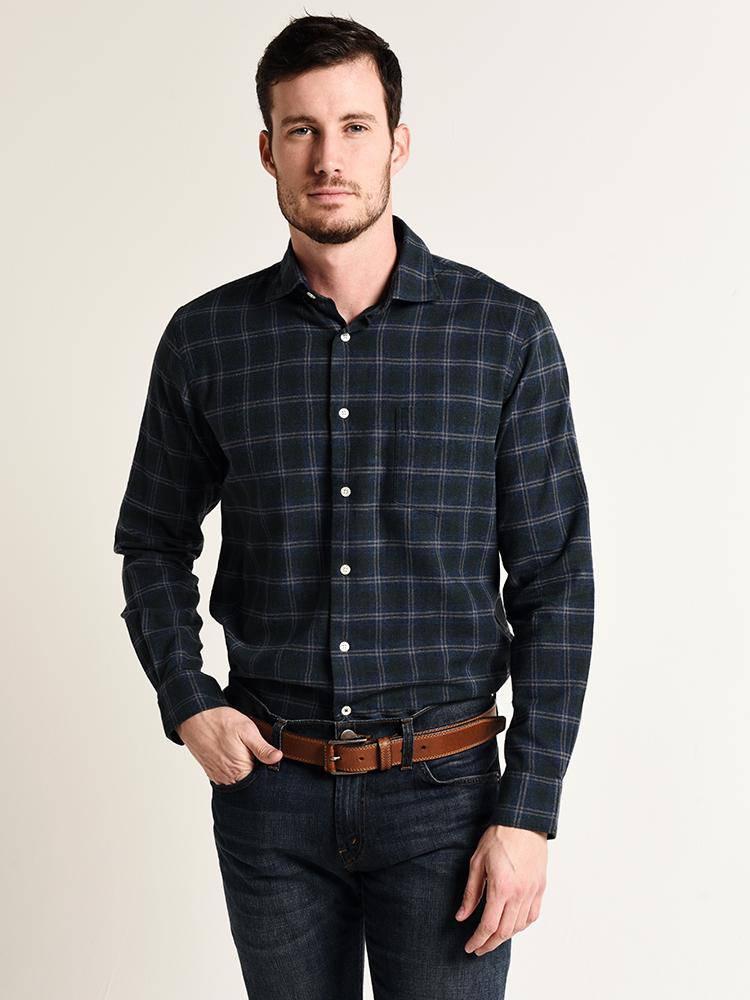Hartford Penn Woven Shirt - Saint Bernard