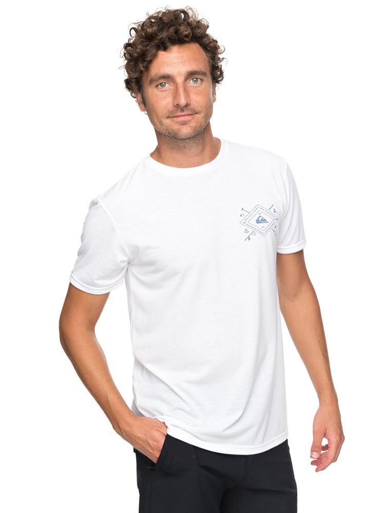 Quiksilver Men's Waterman Sandhill Peaks Technical Tee - Saint Bernard