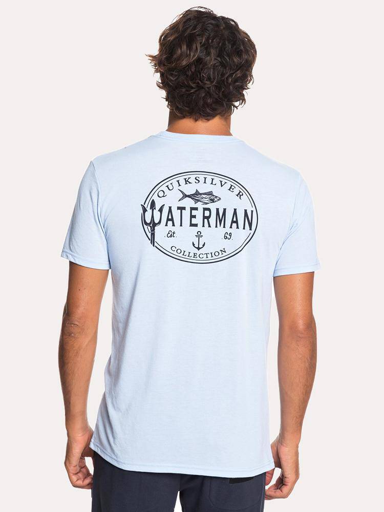 Quiksilver Men's Waterman The Triton Tee - Saint Bernard