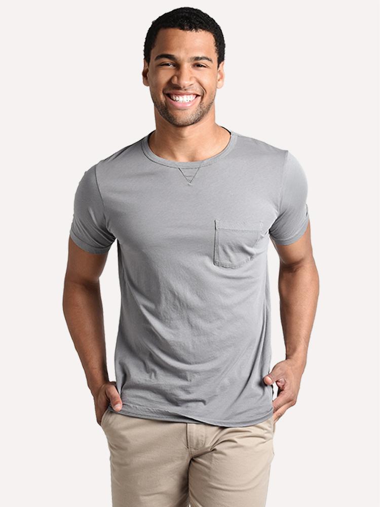 Hartford Men's Knitted Pocket Tee - Saint Bernard