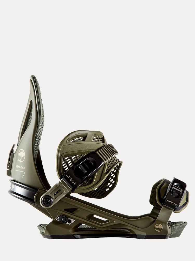 Arbor Hemlock Snowboard Bindings 2019 - Saint Bernard