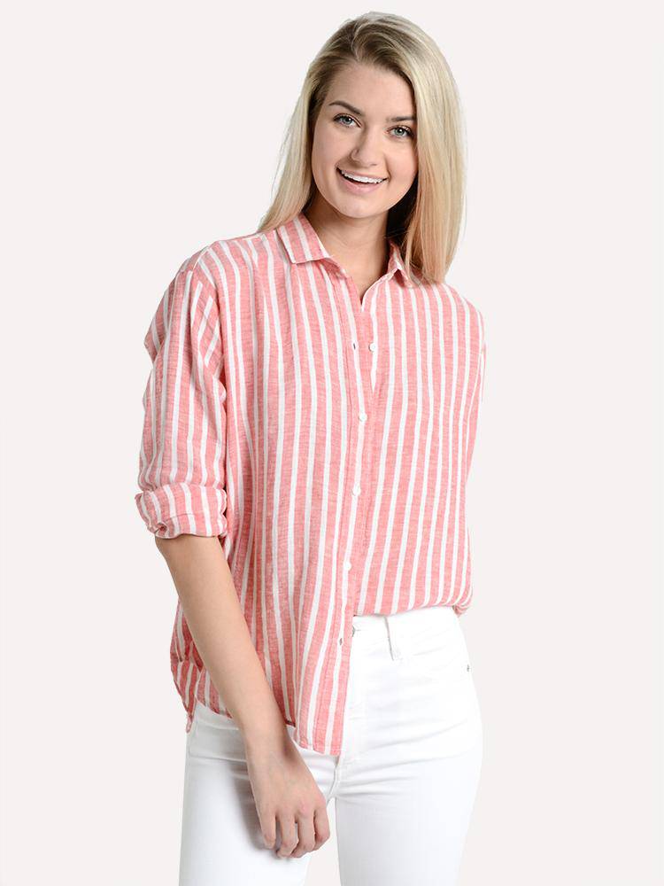 Hartford Women's Charlot Woven Shirt - Saint Bernard