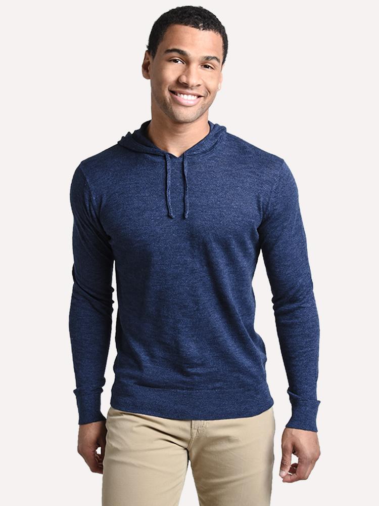 Hartford Men's Hoody Knitted Pull Over - Saint Bernard