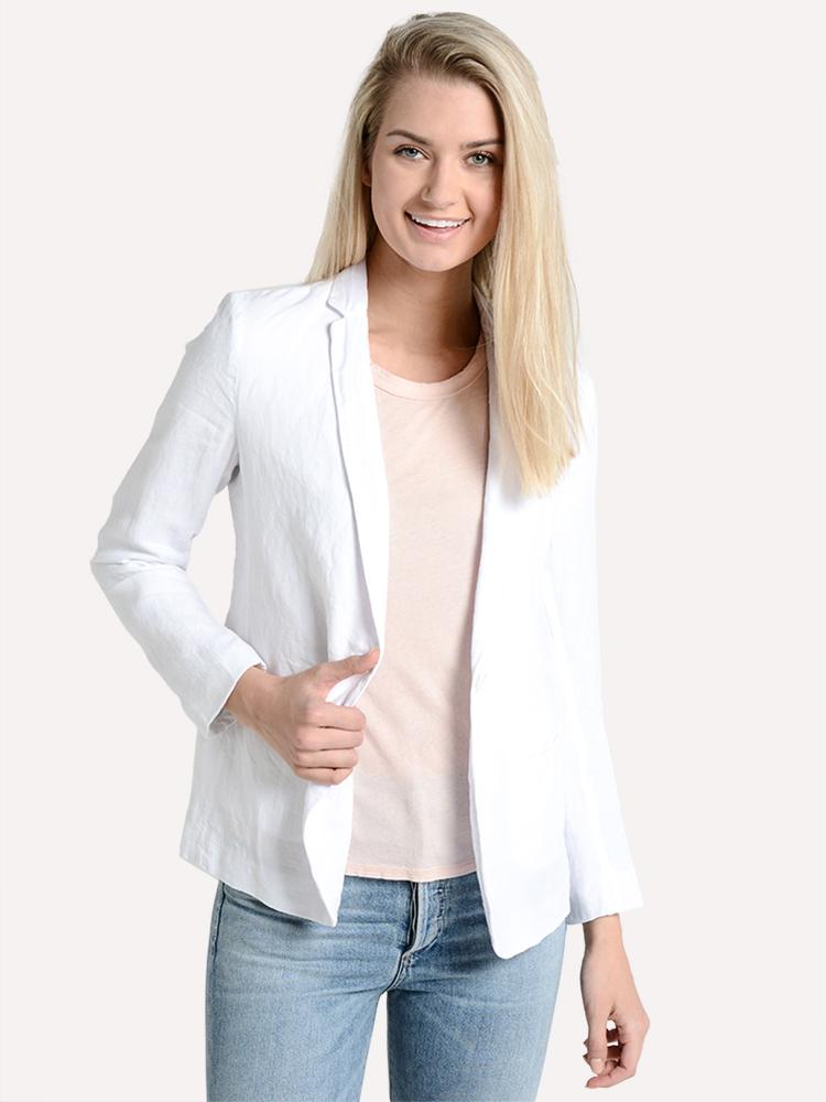 Hartford Women's Linen Violinist Jacket - Saint Bernard
