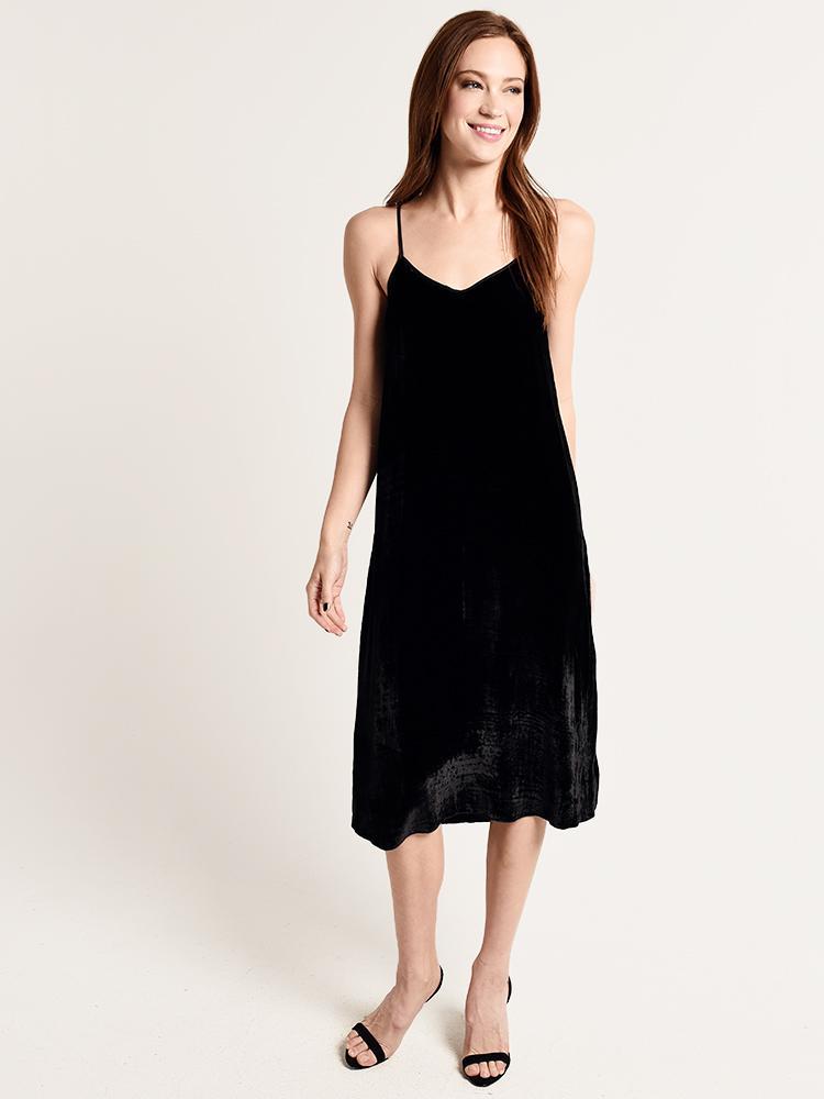 ATM Drapy Velvet Cami Dress - Saint Bernard