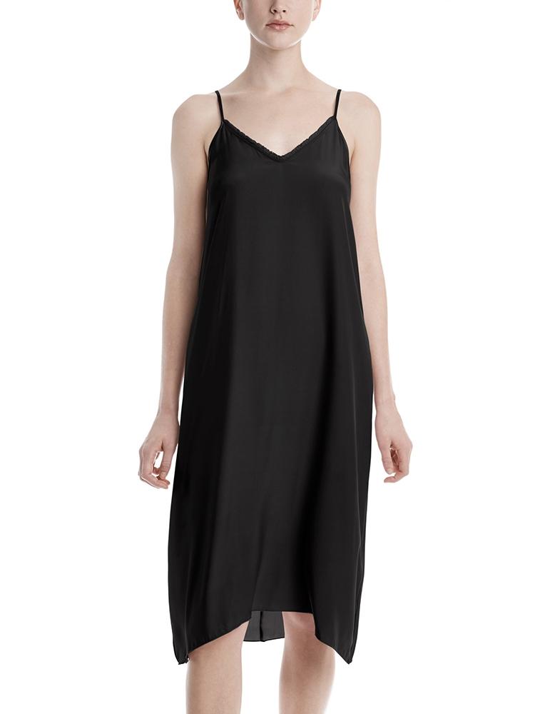ATM Silk Charmeuse Slip Dress - Saint Bernard