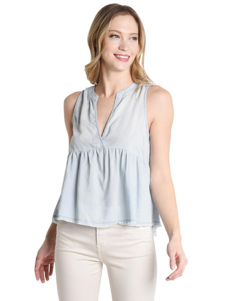Bella Dahl Peplum Tank - Saint Bernard