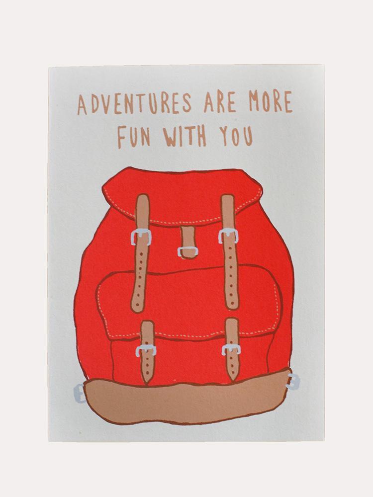 BACKPACK ADVENTURE CARD - Saint Bernard