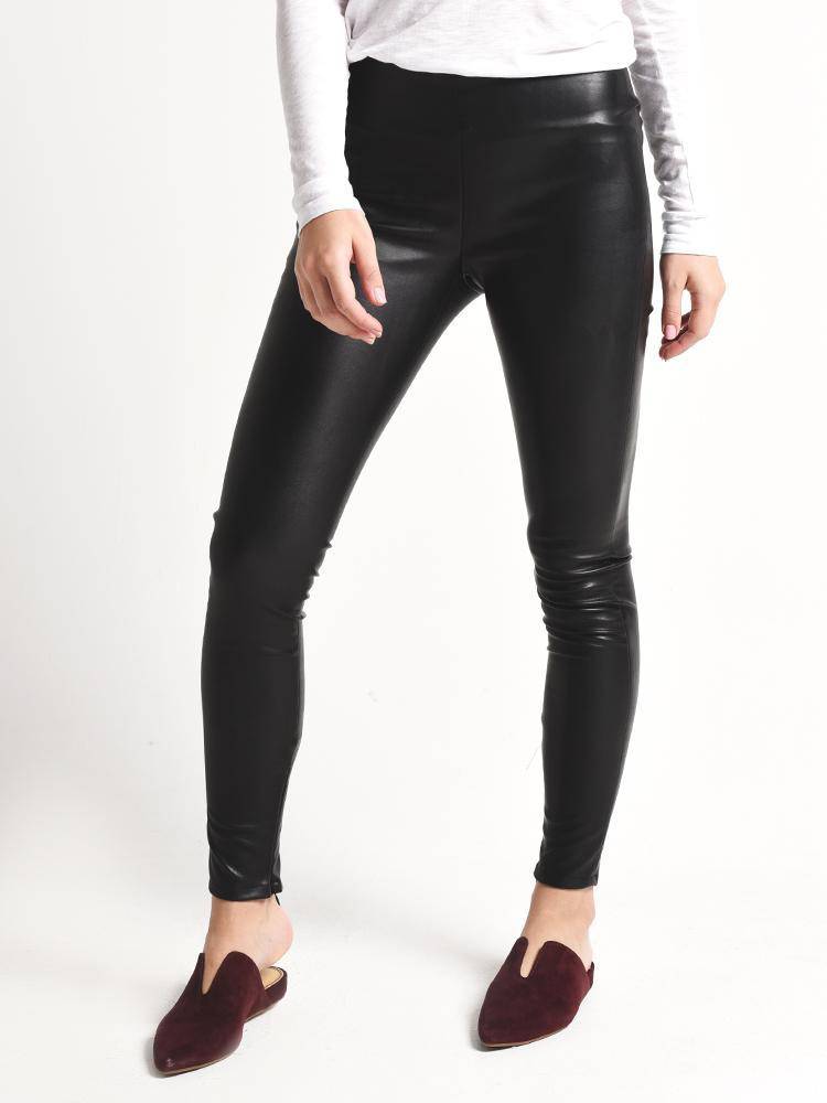 Velvet Berdine Faux Leather Leggings - Saint Bernard
