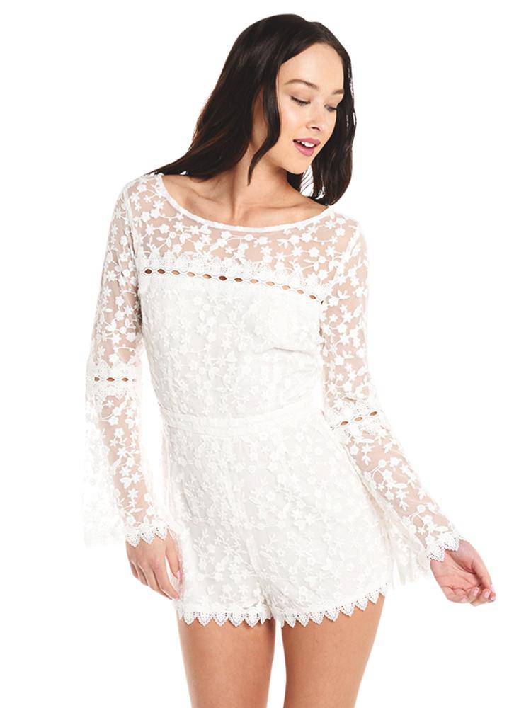 BB Dakota Betsy Romper - Saint Bernard