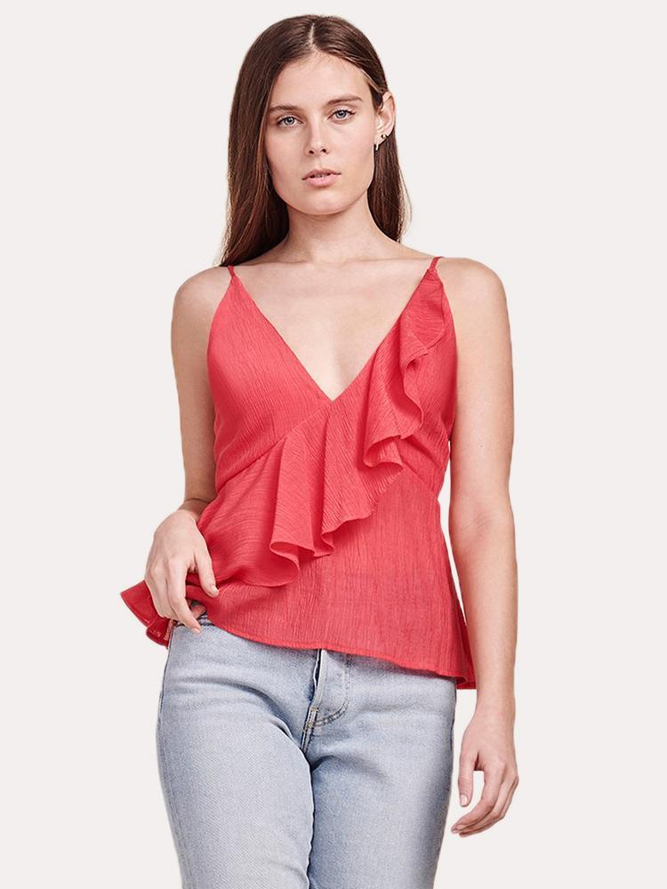 BB Dakota Steffi Ruffle Cami - Saint Bernard