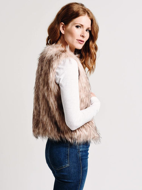 BB Dakota Barabarella Faux Fur Vest