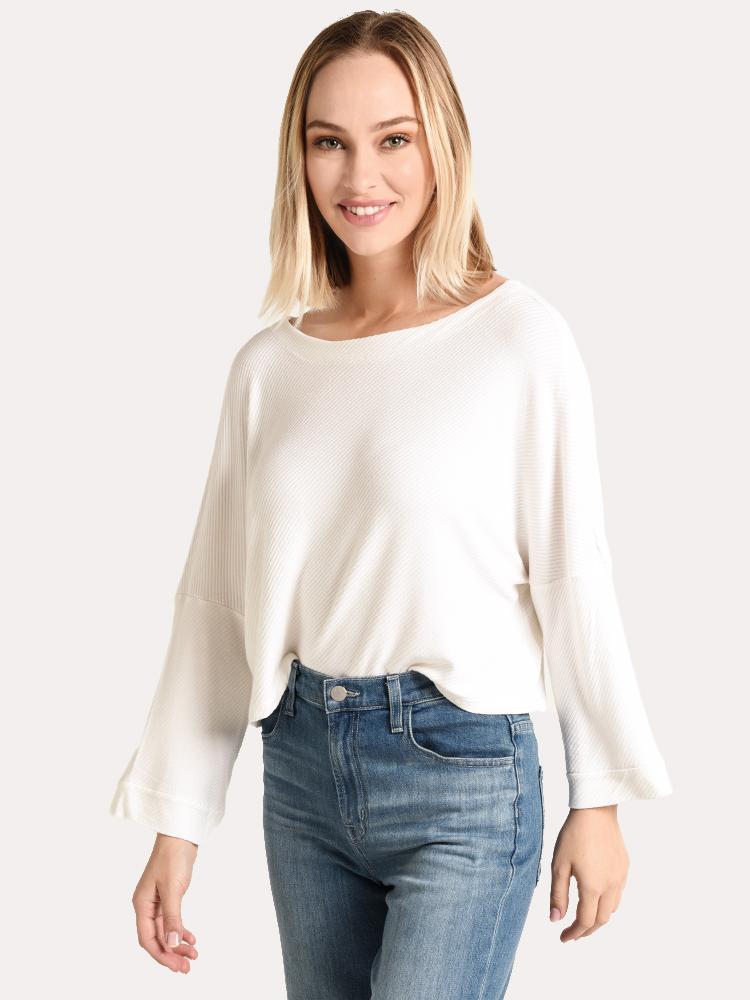 BB Dakota Hang Loose Wide Sleeve Top - Saint Bernard