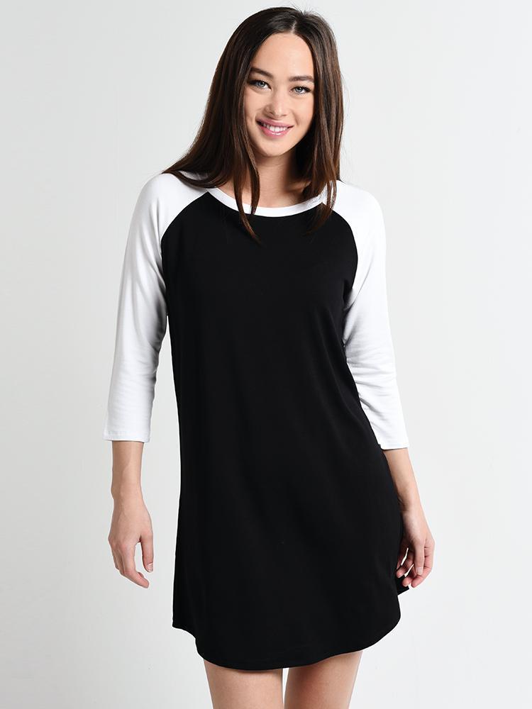 BB Dakota 7th Inning Stretch Baseball Dress - Saint Bernard