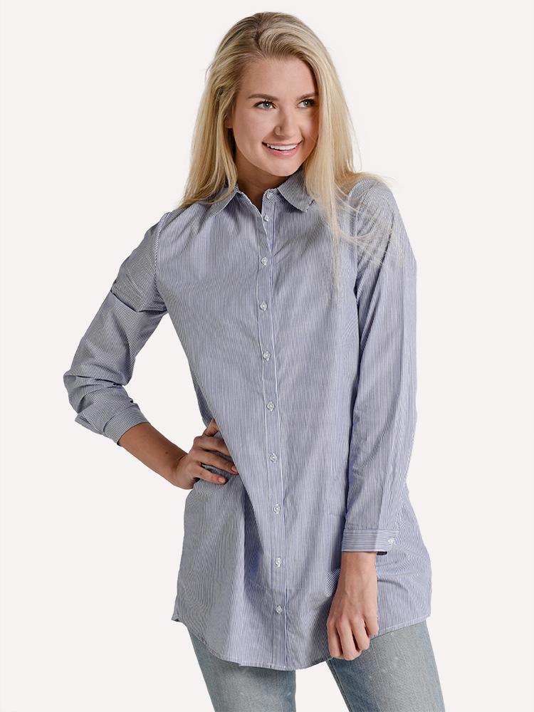 BB Dakota One Line Day Shirt Dress - Saint Bernard