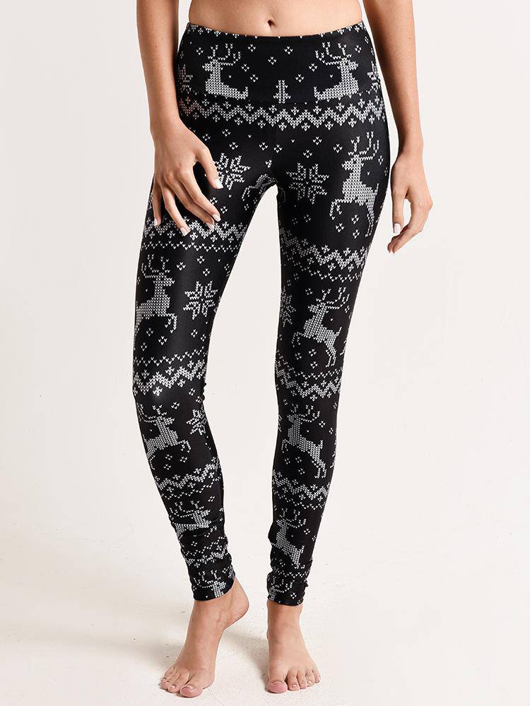 Goldsheep Blackwinter Knit Leggings - Saint Bernard