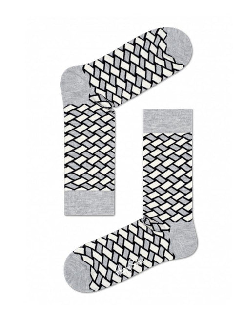 Happy Socks Men's Basket Sock - Saint Bernard