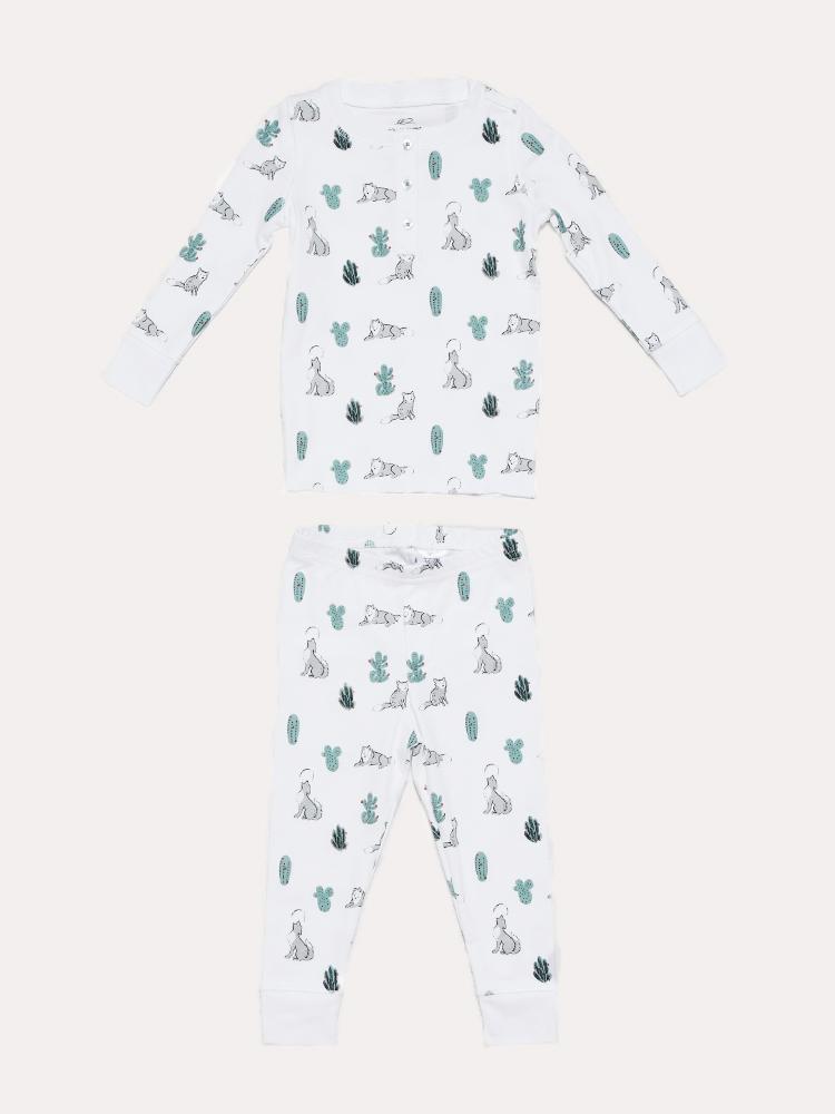 Roller Rabbit Kids' Awoo Pajama Set