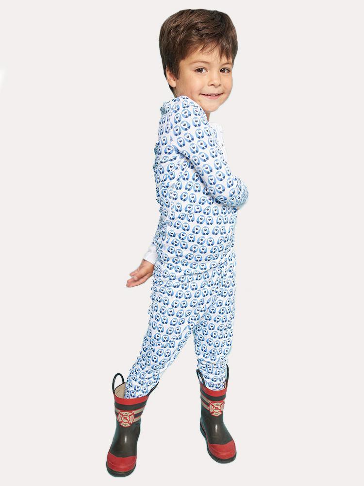 Roller Rabbit Kid's Love Birds Pajamas - Saint Bernard