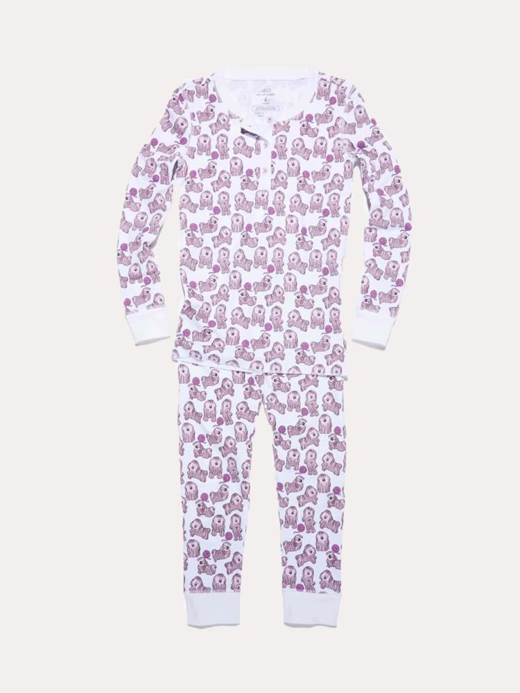 Roller Rabbit Kids' Shaggy The Dog Pajamas