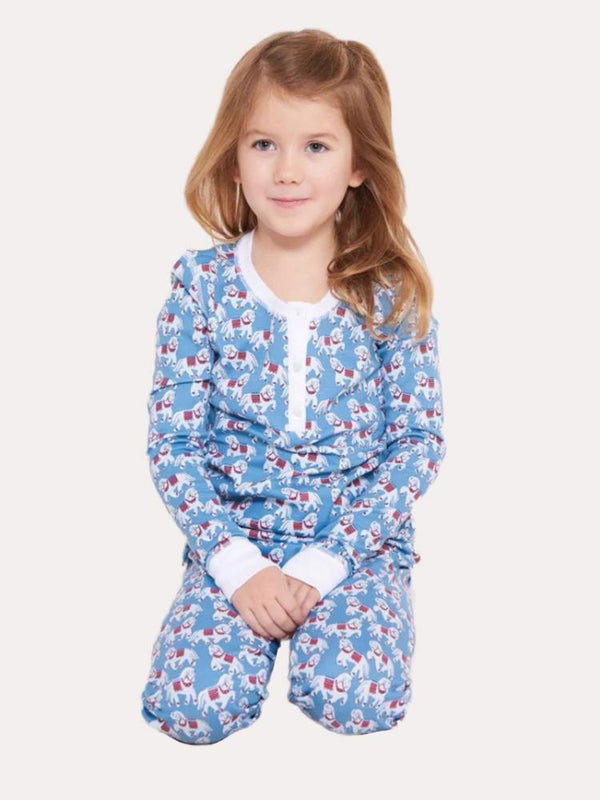 Roller Rabbit Kid's Tagada Pajama Set - Saint Bernard