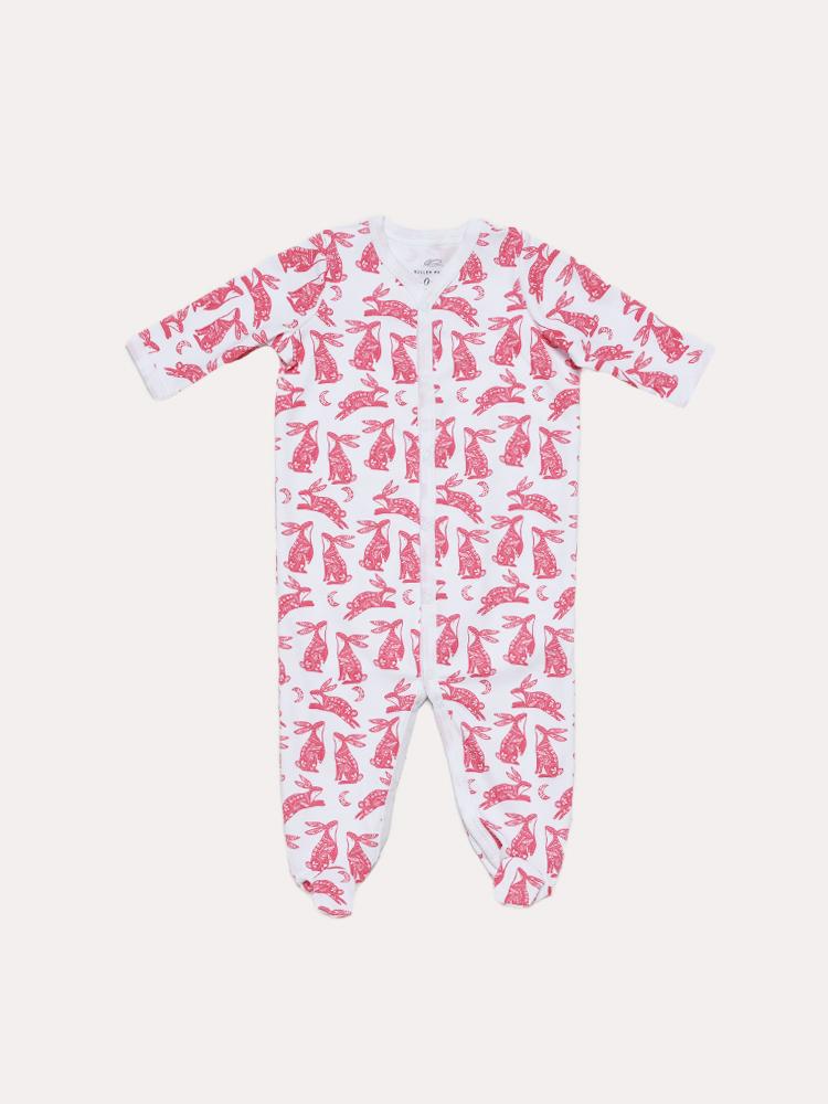 Roller Rabbit Infant Batik Bunny Footie Pajamas