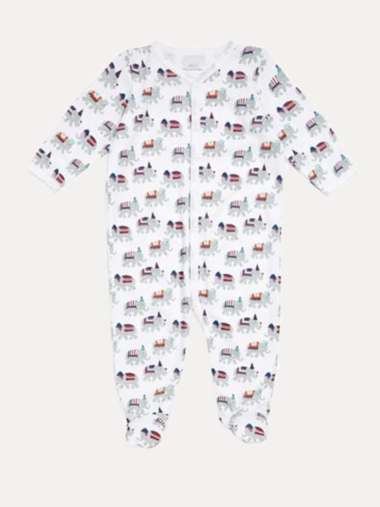 Roller Rabbit Infant Party Animal Footie Pajamas