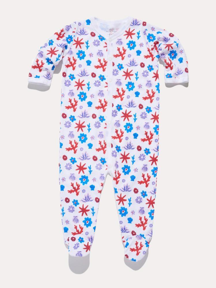Roller Rabbit Infant Posei Footie Pajamas