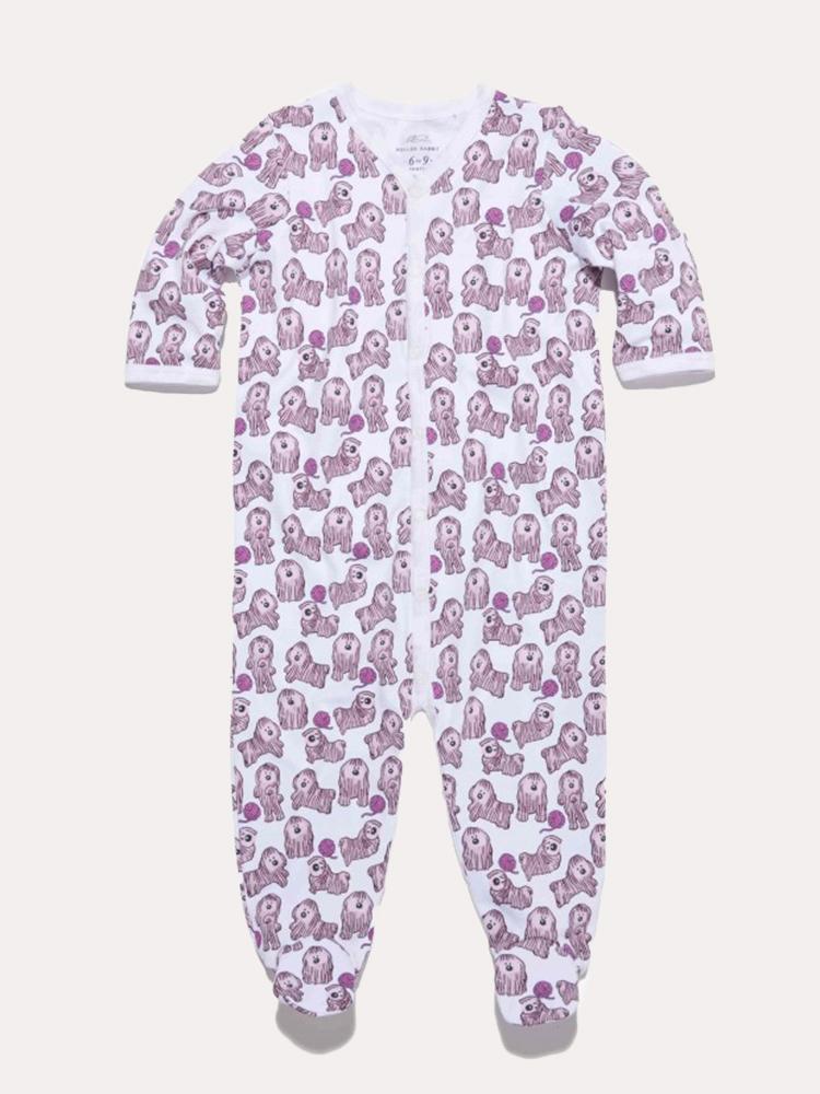 Roller Rabbit Infant Shaggy The Dog Footie Pajamas