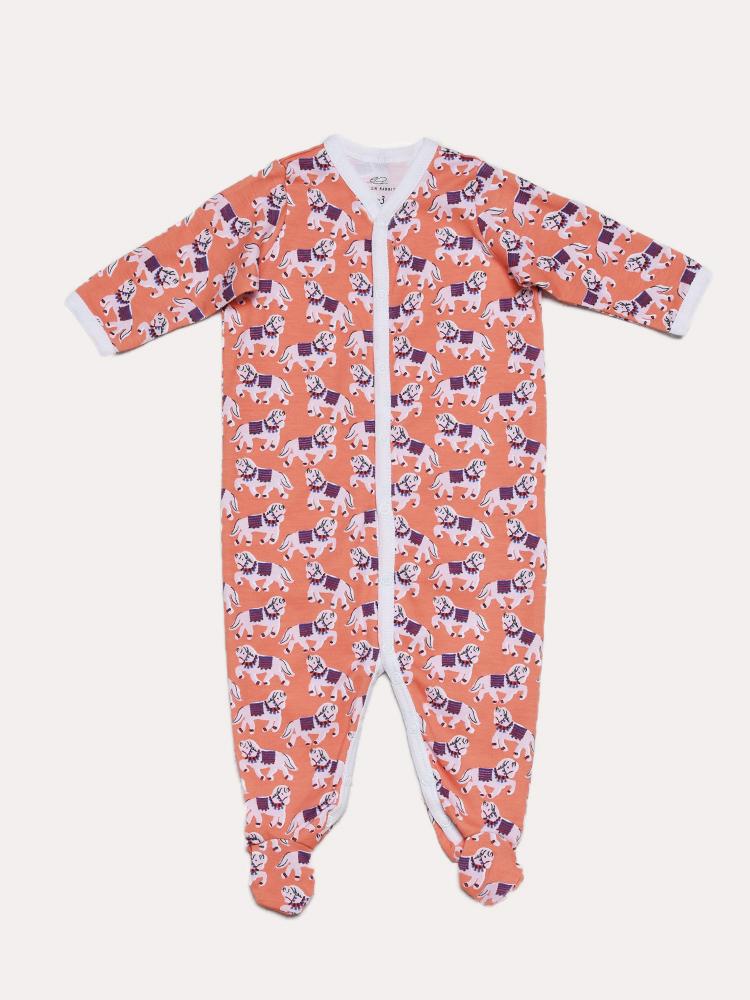 Roller Rabbit Infant Tagada Footie Pajamas