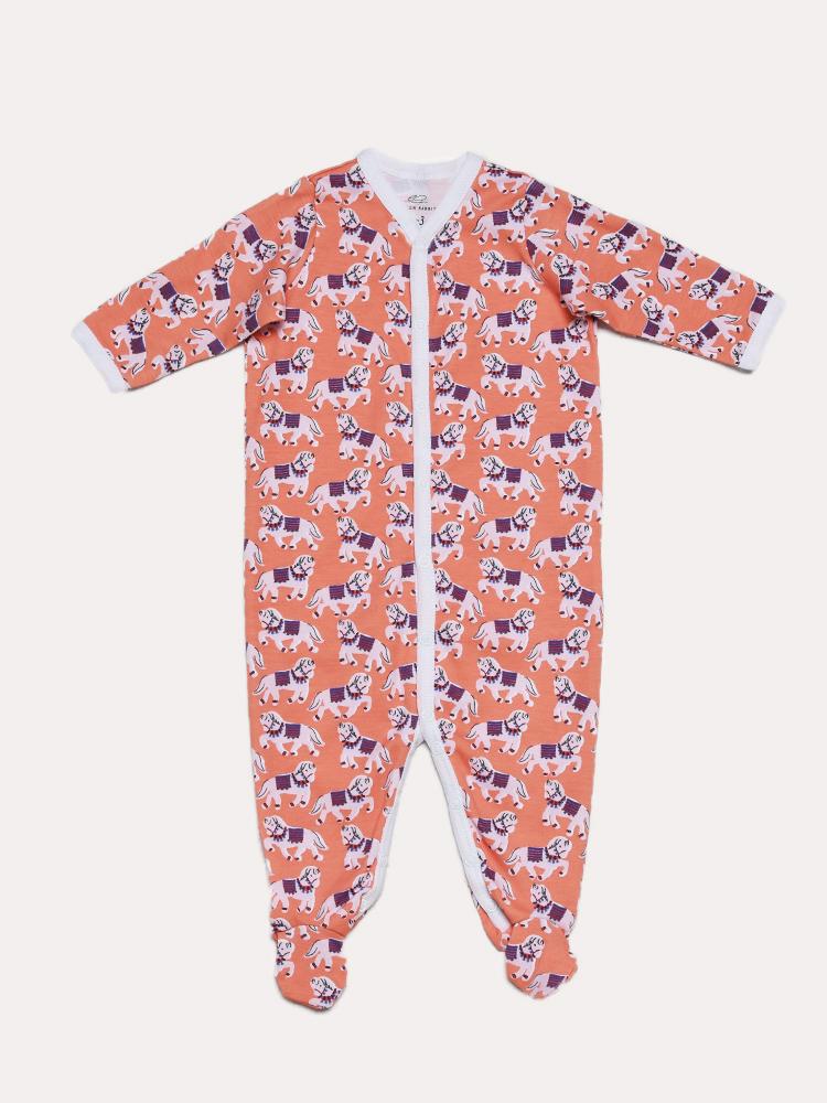 Roller Rabbit Infant Tagada Footie Pajamas - Saint Bernard