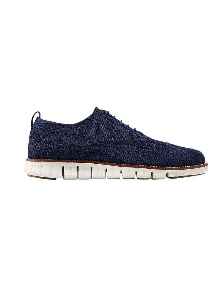 Cole Haan Men's Zerogrand Stitchlite Wingtip Oxford - Saint Bernard